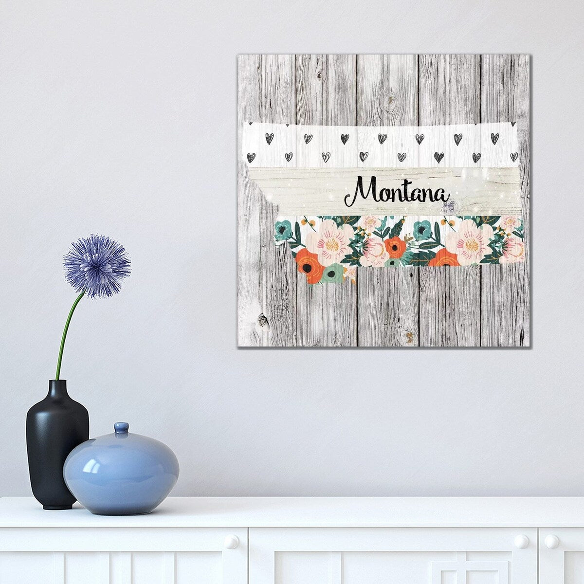 iCanvas "Montana" by Front Porch Pickins Canvas Print