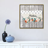 iCanvas "Montana" by Front Porch Pickins Framed Canvas Print