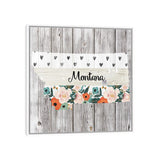 iCanvas "Montana" by Front Porch Pickins Framed Canvas Print