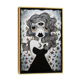 iCanvas "Moon Goddess" by Little Punk People Framed