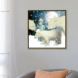iCanvas "Moonchild" by Nika Novich Framed