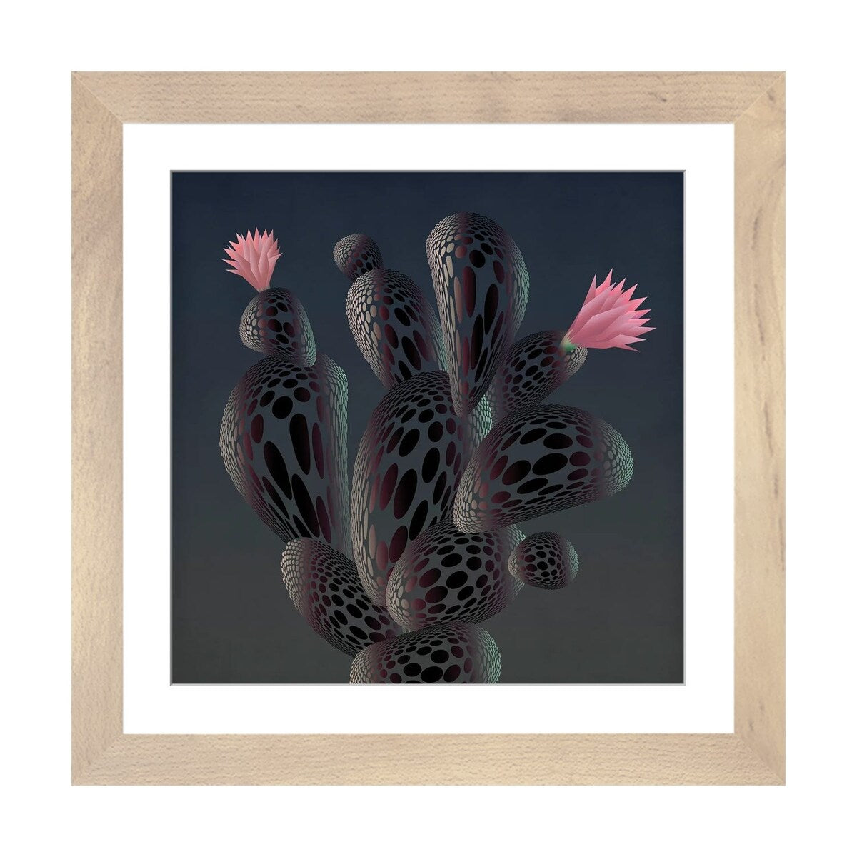 iCanvas "Moonlight Cactus" by Angelo Cerantola