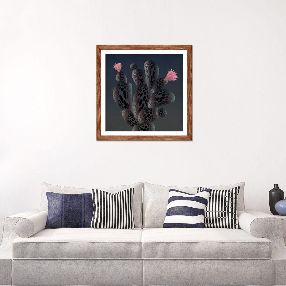 iCanvas "Moonlight Cactus" by Angelo Cerantola