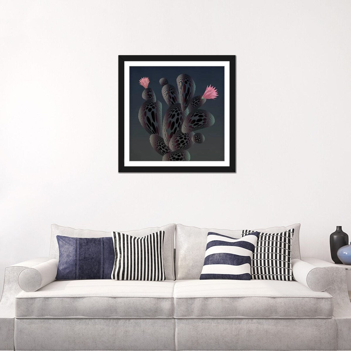 iCanvas "Moonlight Cactus" by Angelo Cerantola