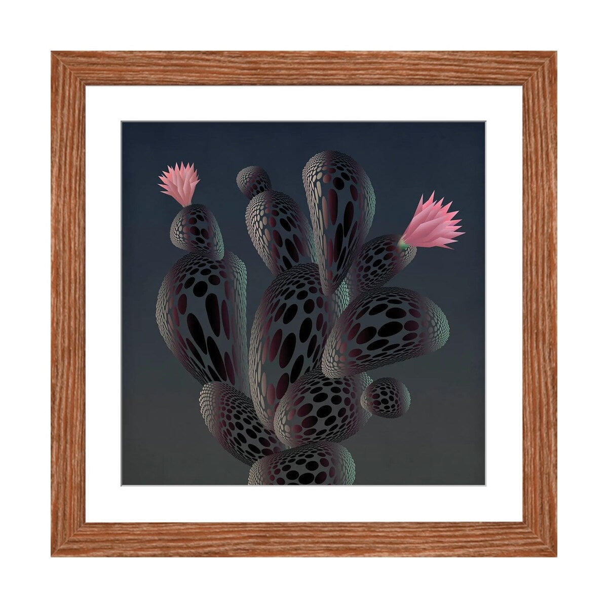 iCanvas "Moonlight Cactus" by Angelo Cerantola