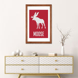 iCanvas "Moose II" by Naxart