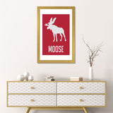 iCanvas "Moose II" by Naxart