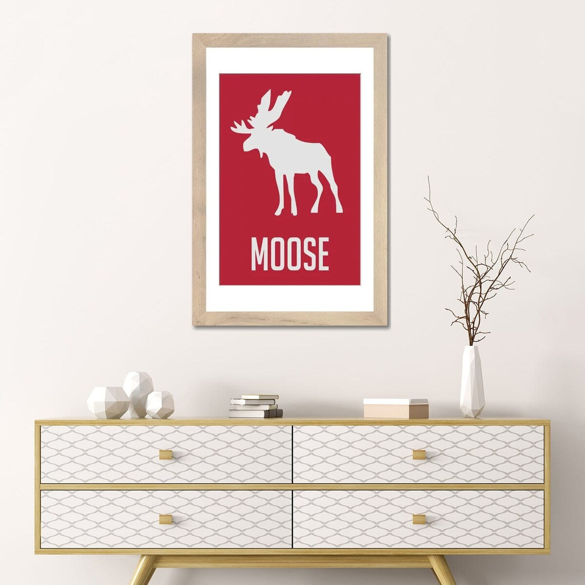 iCanvas "Moose II" by Naxart