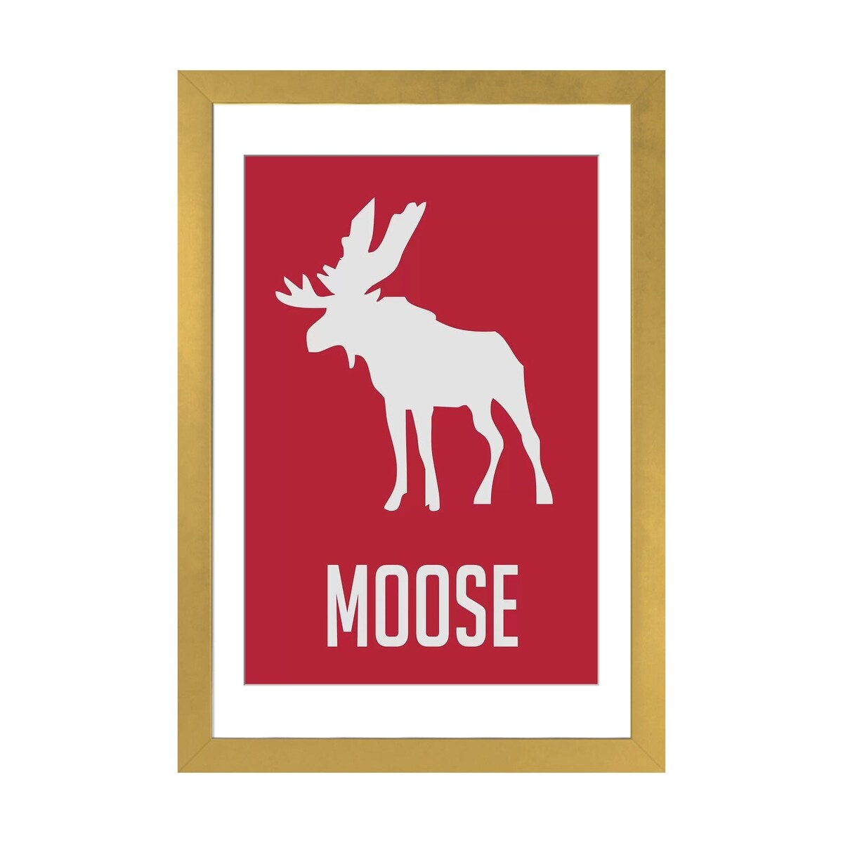 iCanvas "Moose II" by Naxart