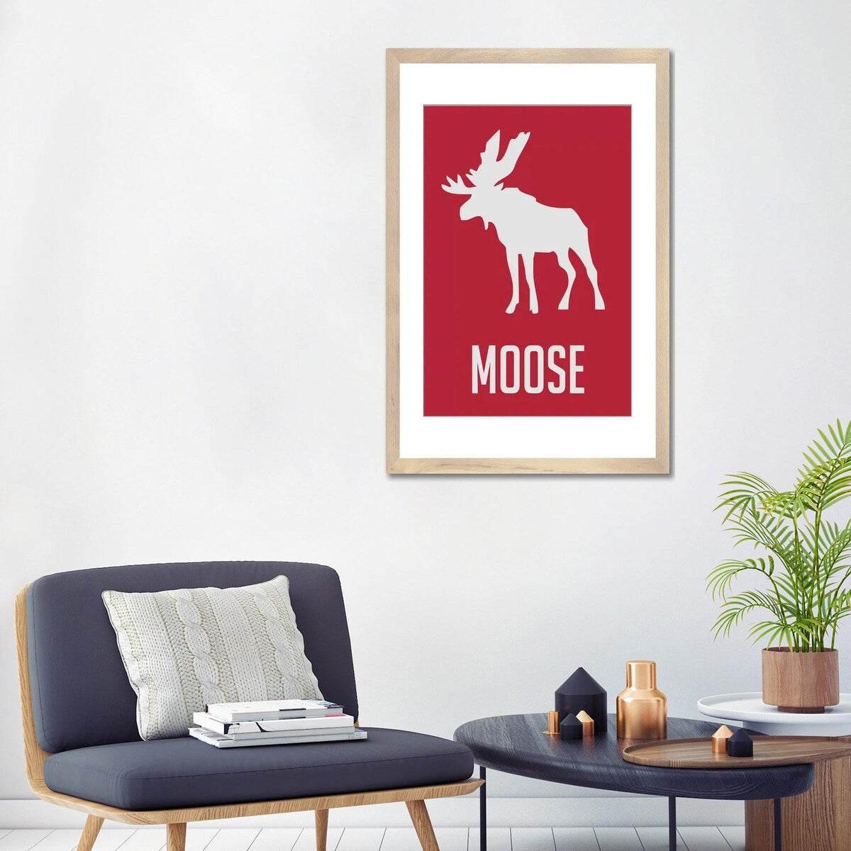 iCanvas "Moose II" by Naxart
