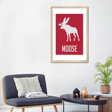 iCanvas "Moose II" by Naxart