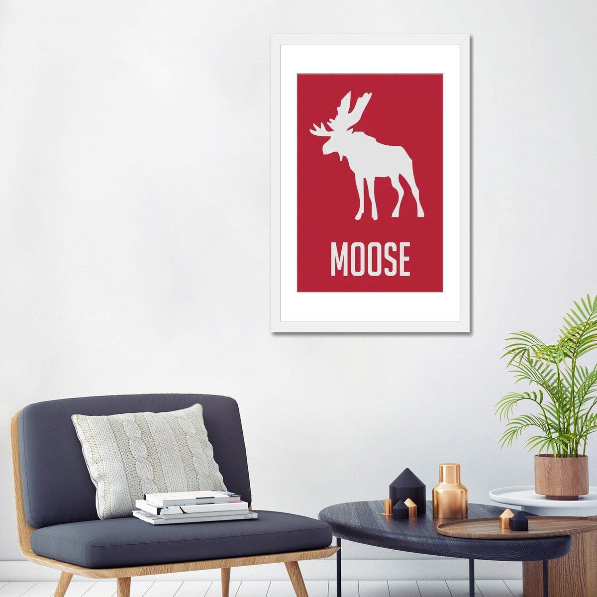 iCanvas "Moose II" by Naxart
