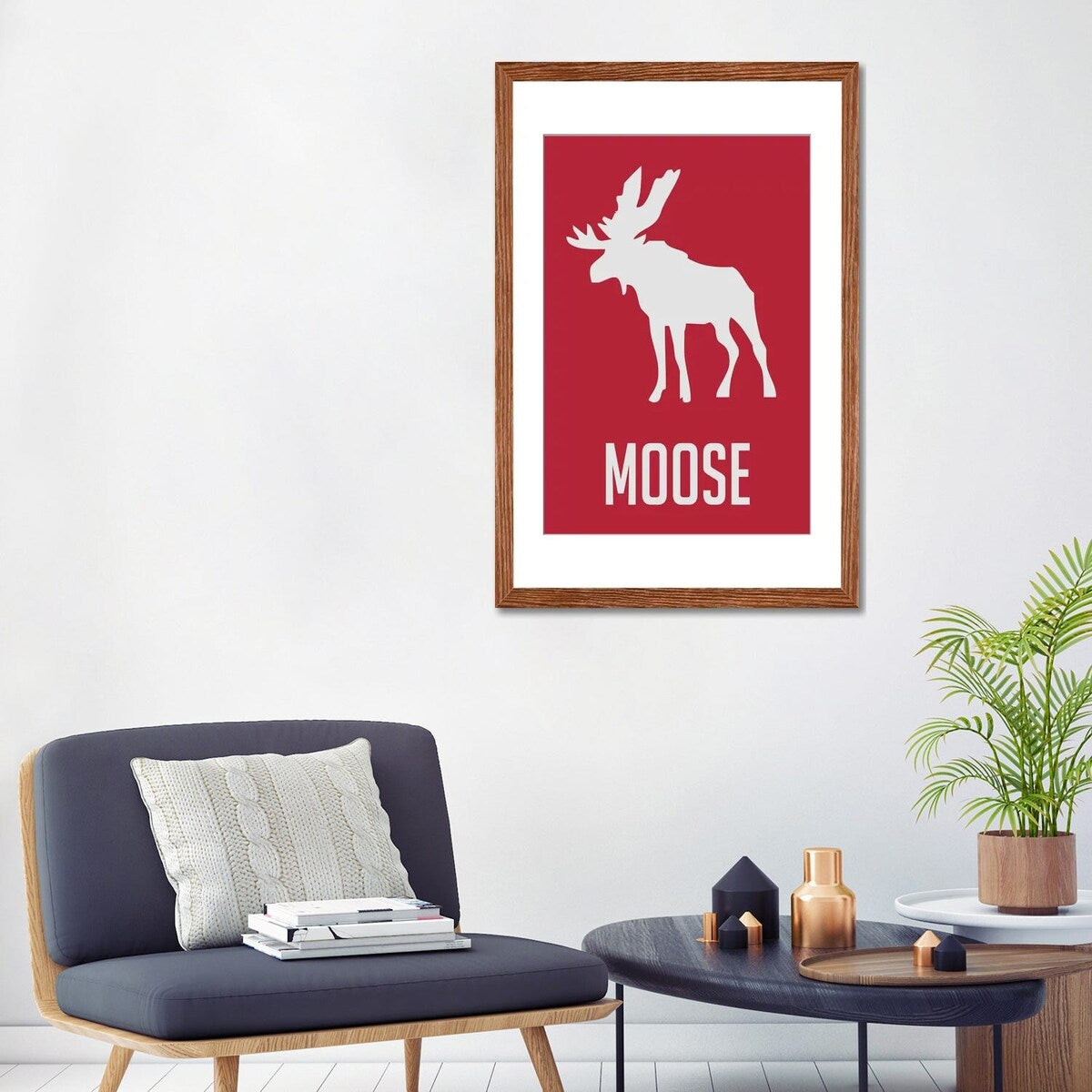 iCanvas "Moose II" by Naxart