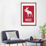 iCanvas "Moose II" by Naxart