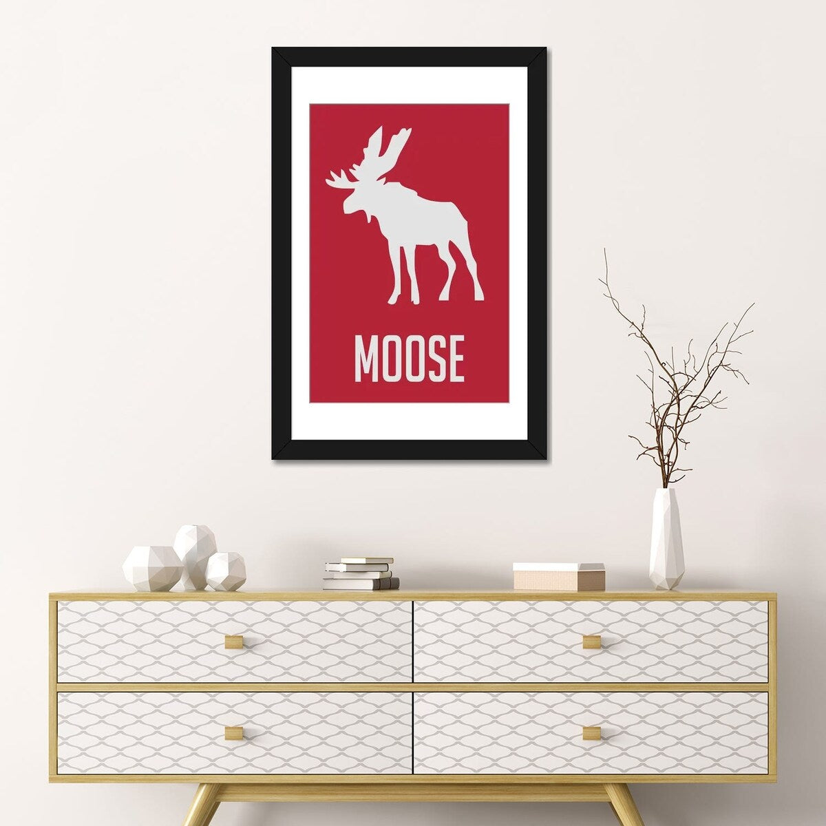 iCanvas "Moose II" by Naxart