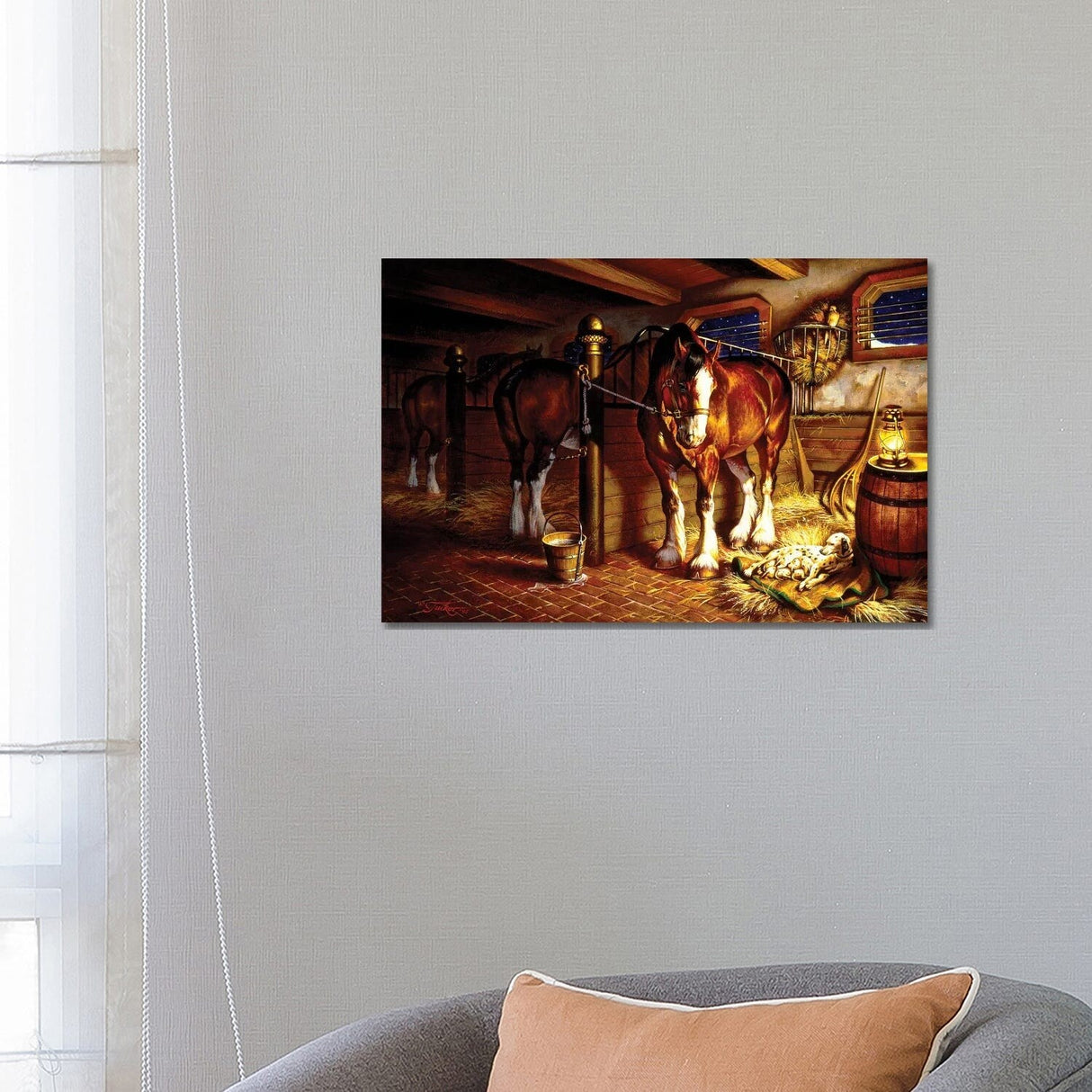 iCanvas "Morning Snack" by Ezra Tucker Canvas Print