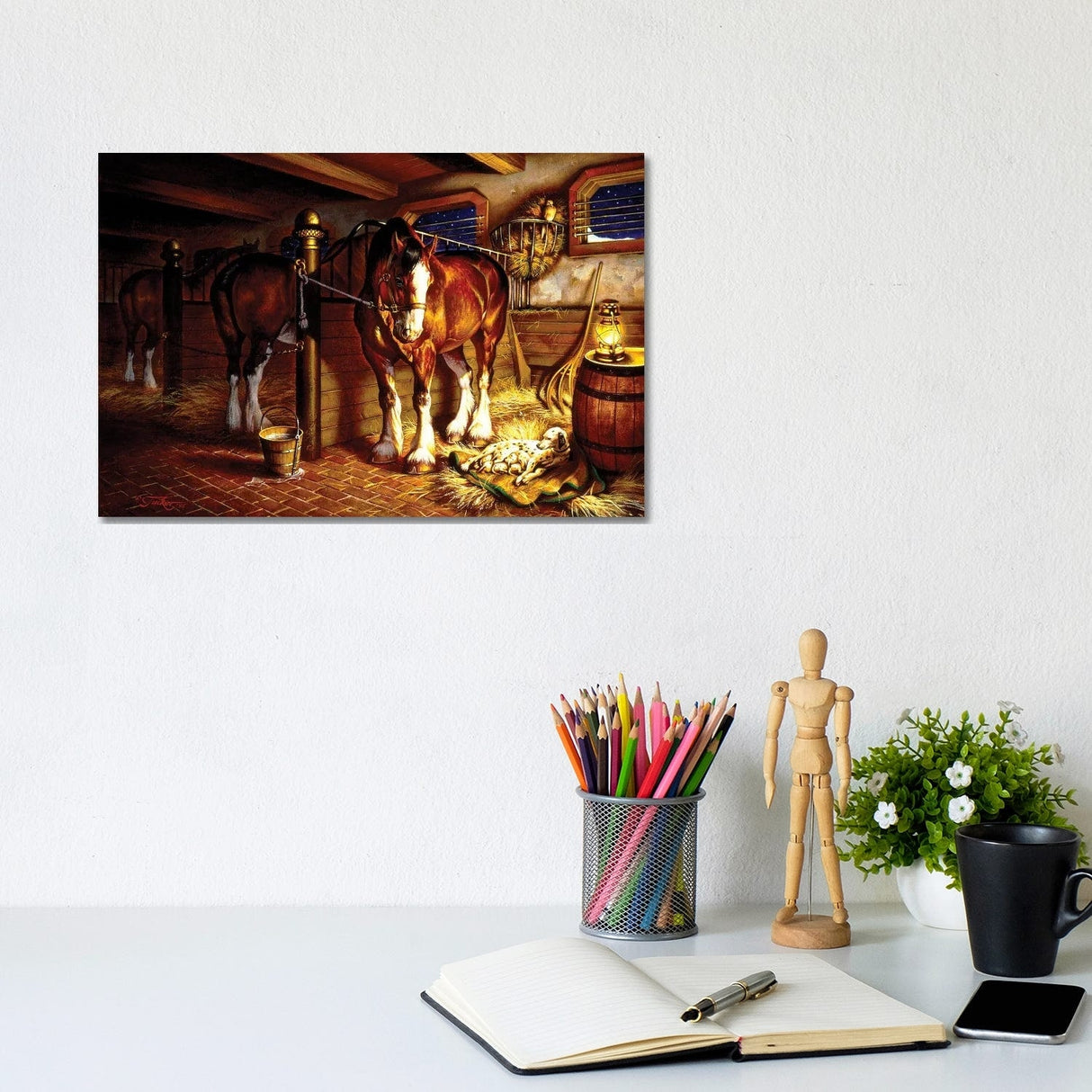 iCanvas "Morning Snack" by Ezra Tucker Canvas Print