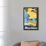 iCanvas "Munchkin Travel" by Steve Thomas Framed Canvas Print