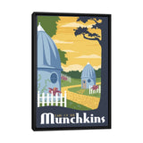 iCanvas "Munchkin Travel" by Steve Thomas Framed Canvas Print
