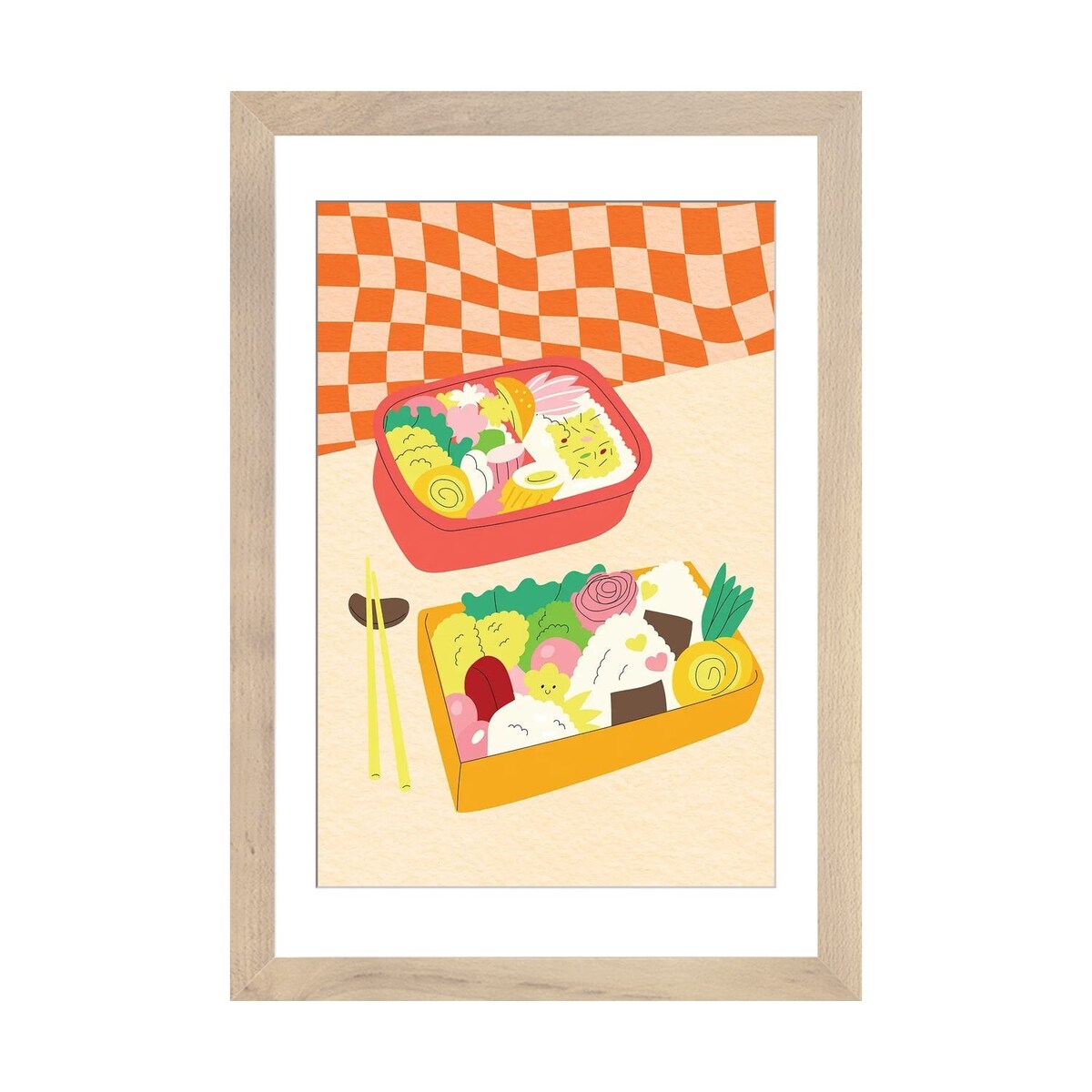iCanvas "My Bento Lunch" by Jania Sharipzhanova
