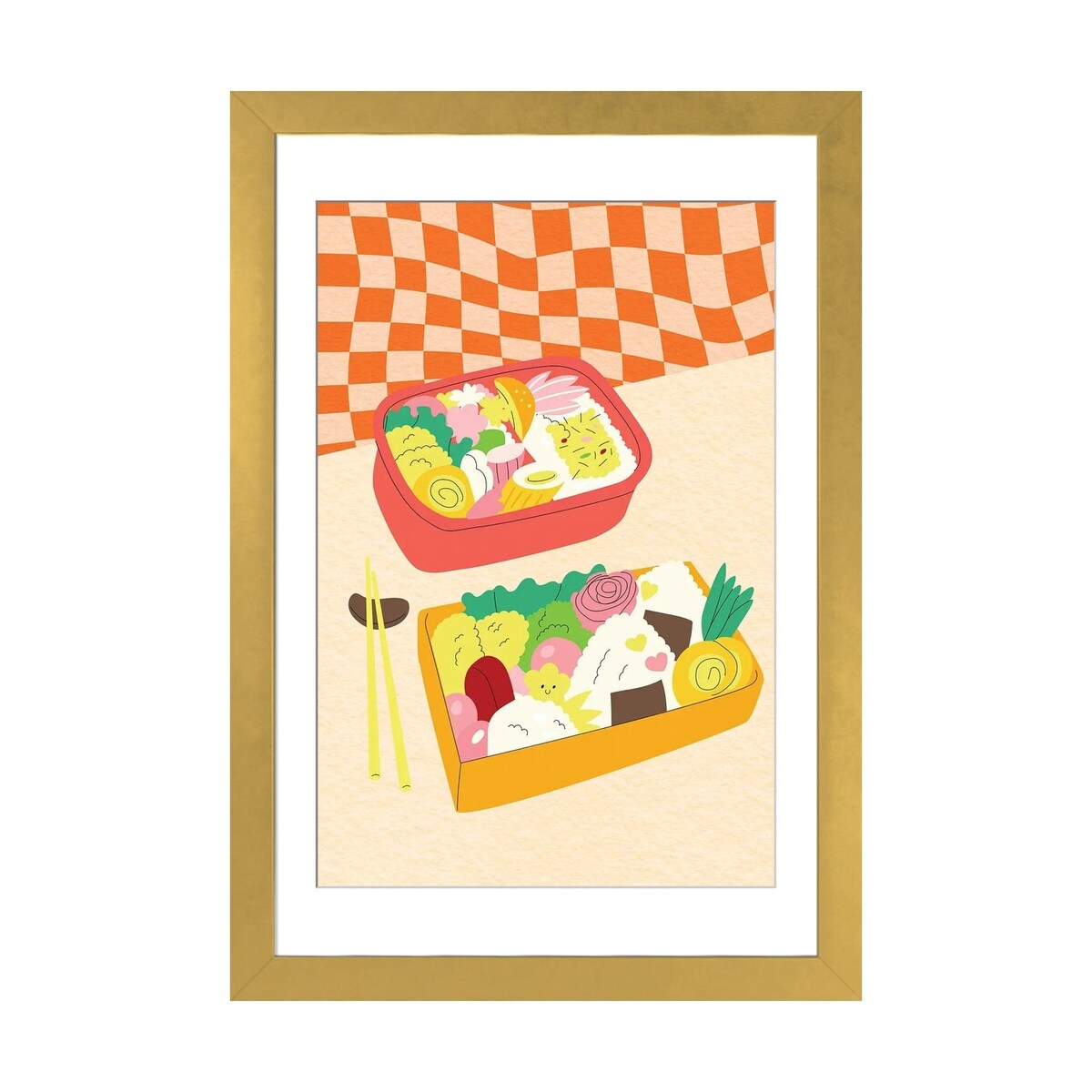 iCanvas "My Bento Lunch" by Jania Sharipzhanova
