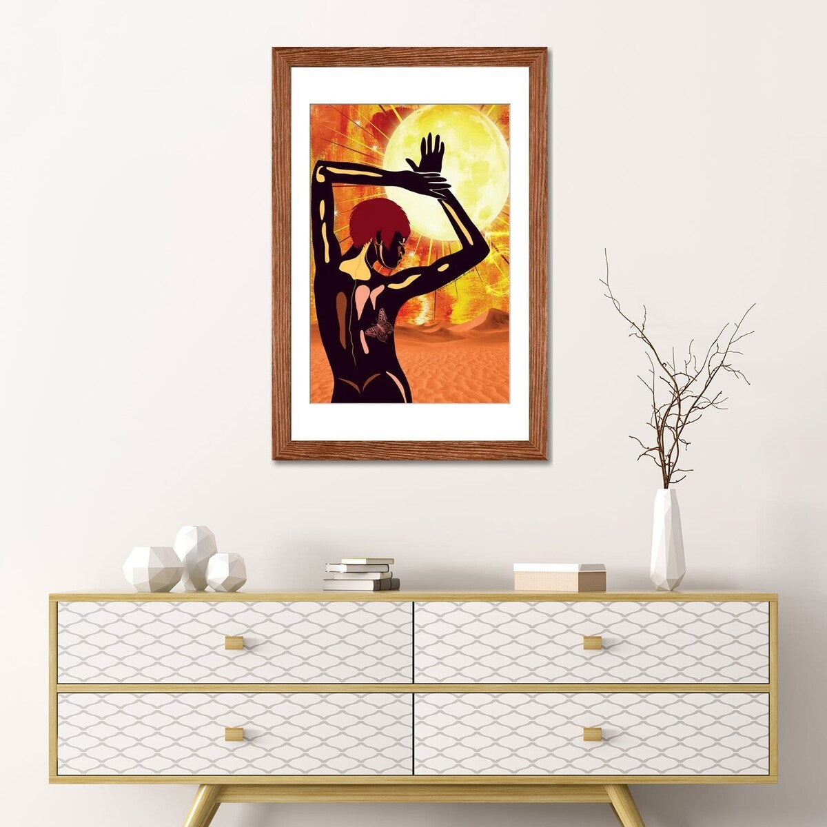 iCanvas "My Life In The Sunshine Feel The Heat" by Yvonne Coleman Burney