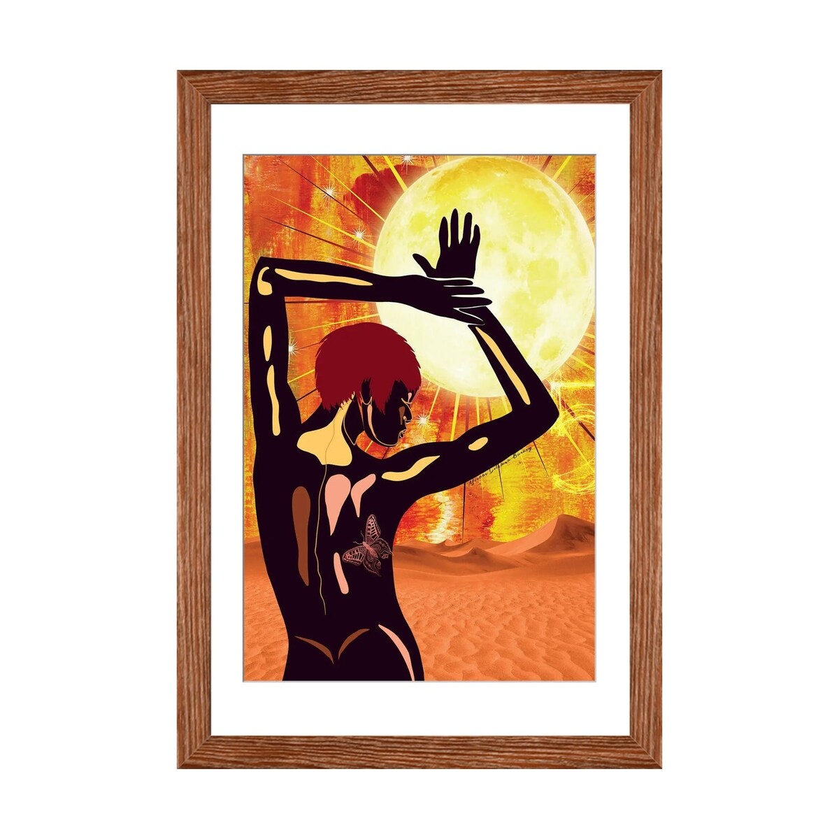 iCanvas "My Life In The Sunshine Feel The Heat" by Yvonne Coleman Burney