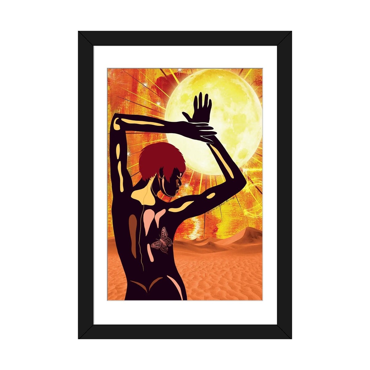 iCanvas "My Life In The Sunshine Feel The Heat" by Yvonne Coleman Burney