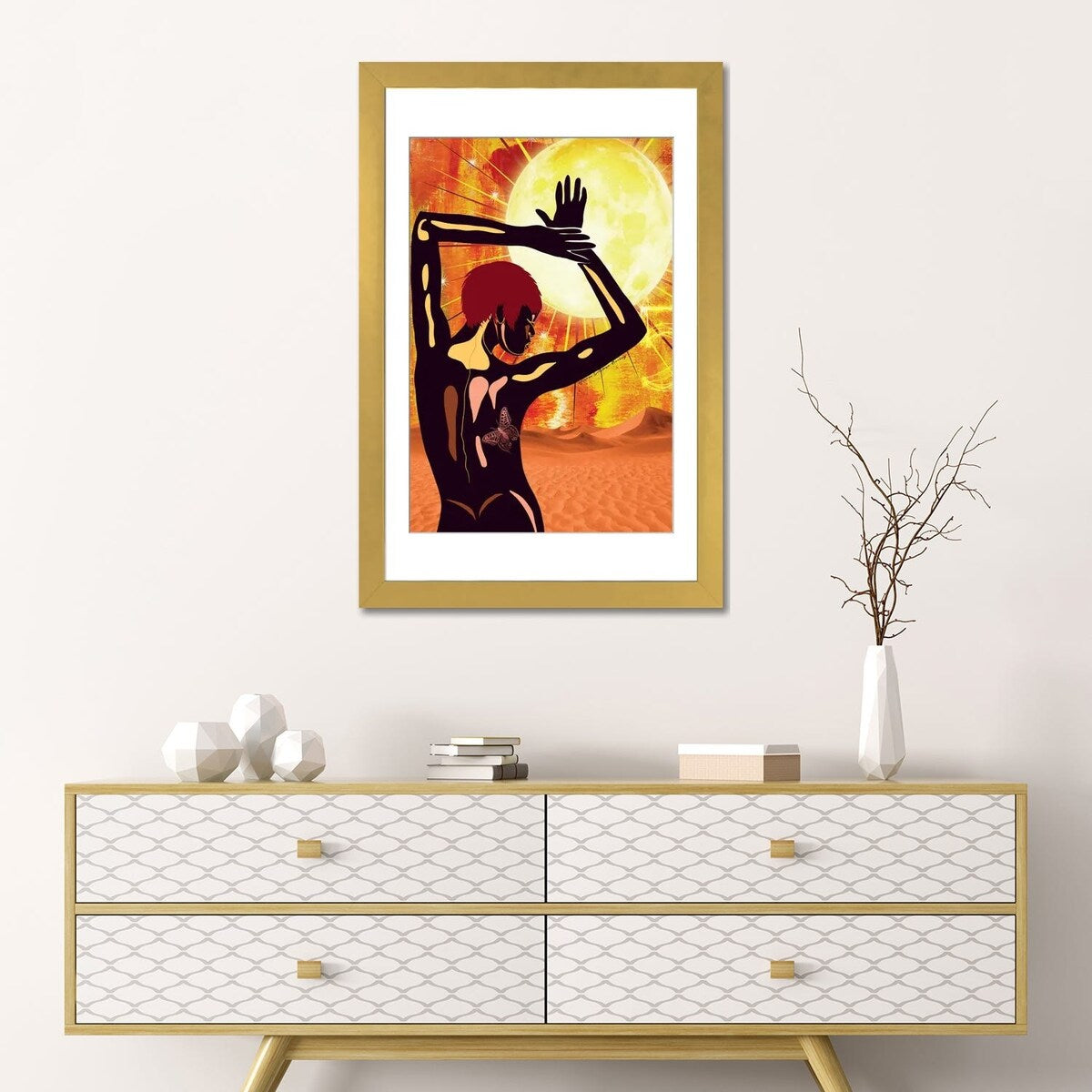 iCanvas "My Life In The Sunshine Feel The Heat" by Yvonne Coleman Burney