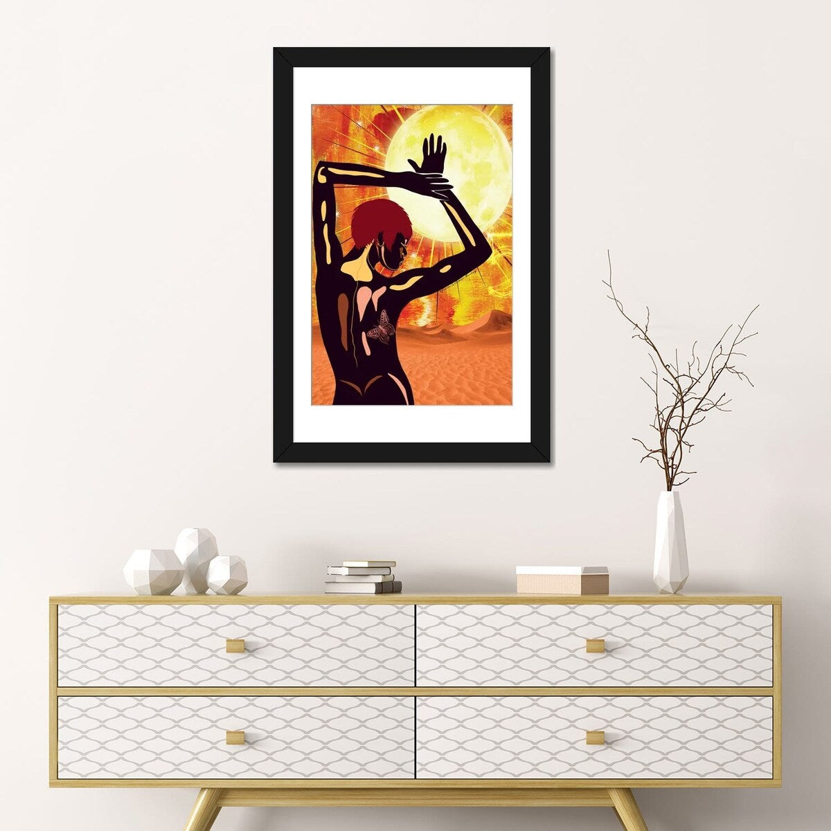 iCanvas "My Life In The Sunshine Feel The Heat" by Yvonne Coleman Burney