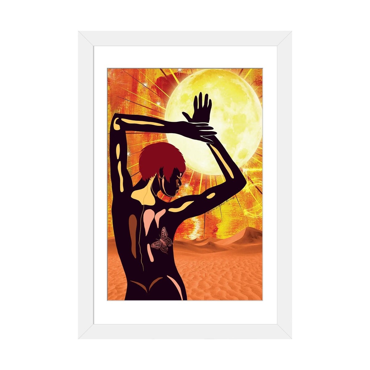 iCanvas "My Life In The Sunshine Feel The Heat" by Yvonne Coleman Burney