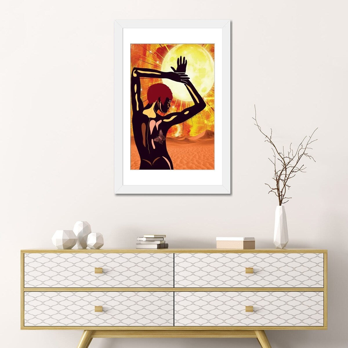 iCanvas "My Life In The Sunshine Feel The Heat" by Yvonne Coleman Burney