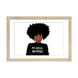 iCanvas "N0 Justice No Peace" by Bri Pippens