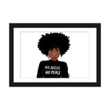 iCanvas "N0 Justice No Peace" by Bri Pippens