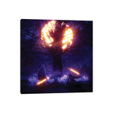 iCanvas "Ninja Battle" by Robert Amarandi Canvas Print