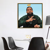 iCanvas "Nipsey" by Artpce Framed Canvas Print