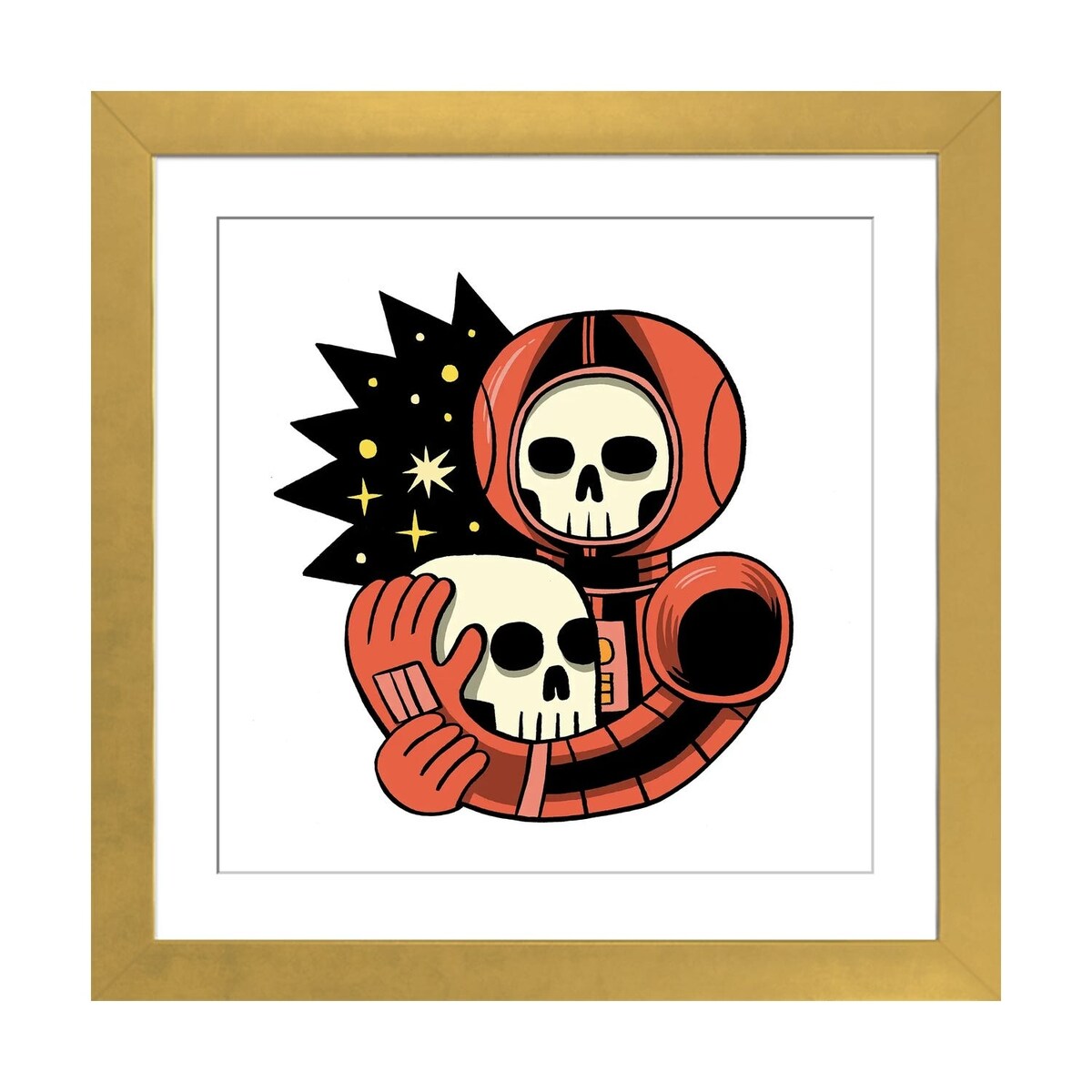 iCanvas "No Peace In Space" by Jack Teagle