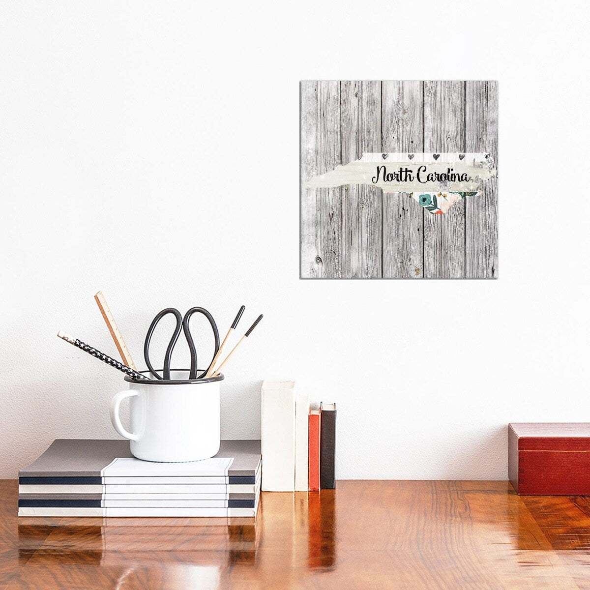iCanvas "North Carolina" by Front Porch Pickins Canvas Print