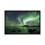 iCanvas "Northern Light Over The Norwegian Coast" by Floris Smeets Framed