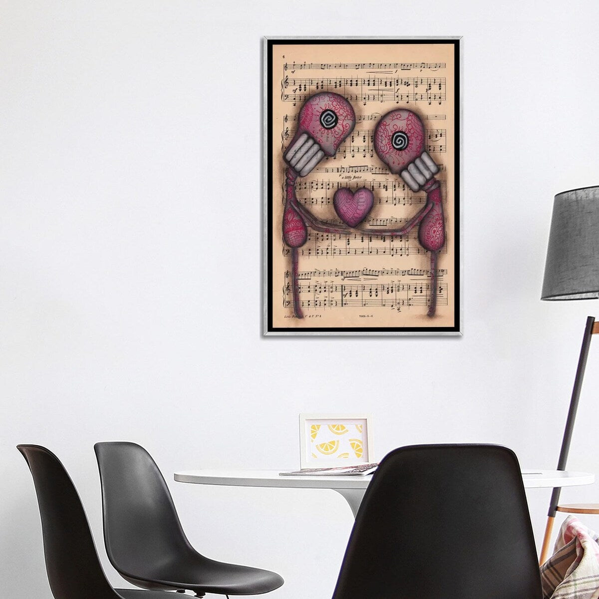 iCanvas "Nuestro Amor Eterno" by Abril Andrade Framed