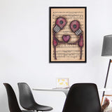 iCanvas "Nuestro Amor Eterno" by Abril Andrade Framed