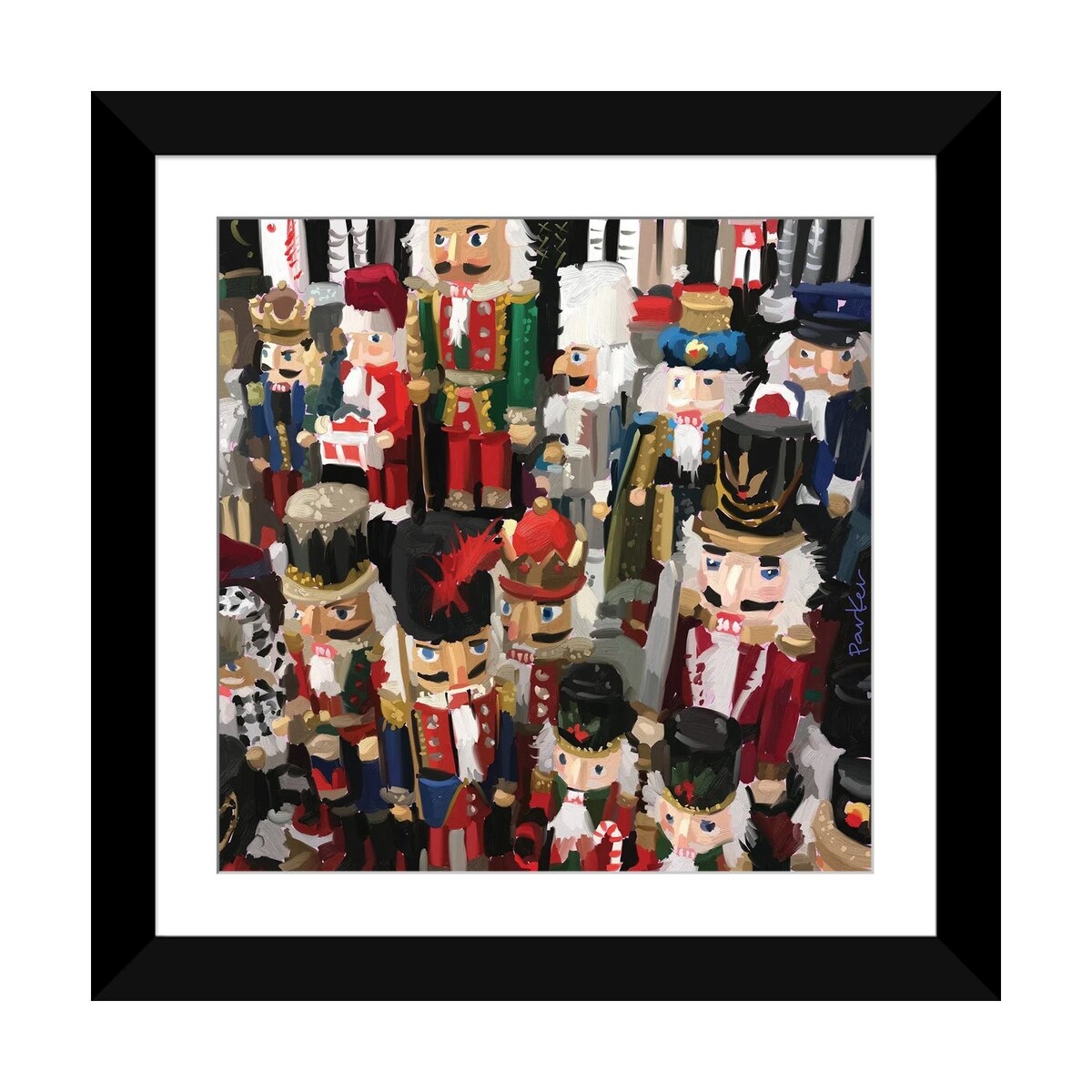 iCanvas "Nutcracker Gang" by Teddi Parker