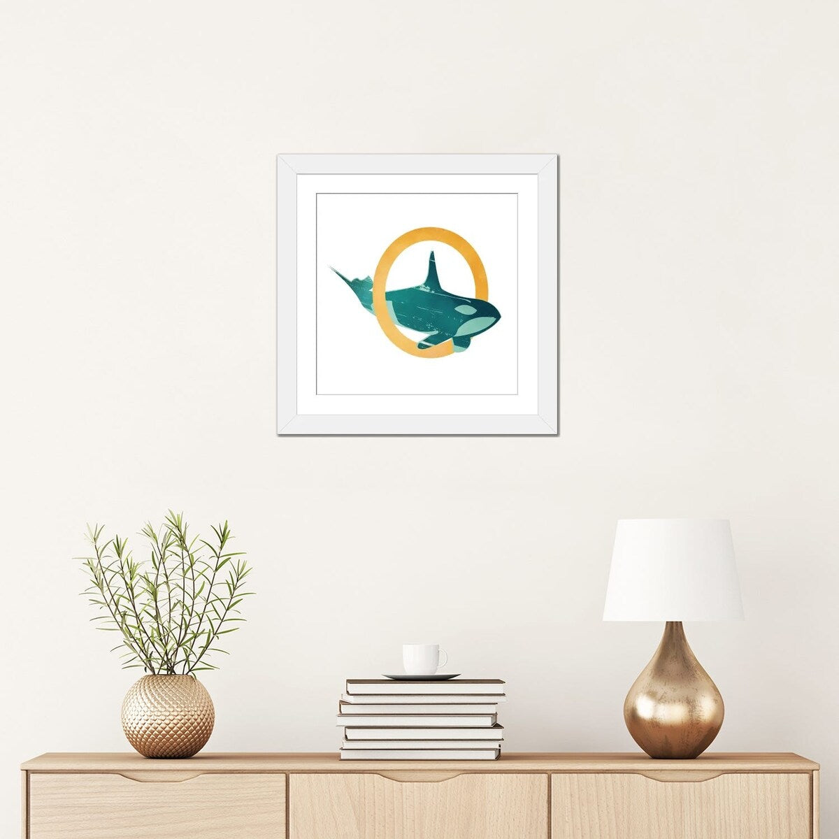 iCanvas "O - Orca" by Goed Blauw
