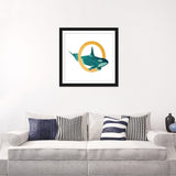 iCanvas "O - Orca" by Goed Blauw