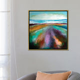 iCanvas "Ocean Breeze With Augmented Reality" by Jaime Byrd Framed Canvas Print