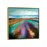 iCanvas "Ocean Breeze With Augmented Reality" by Jaime Byrd Framed Canvas Print