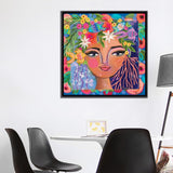iCanvas "Ocean Princess" by Brenda Bush Framed
