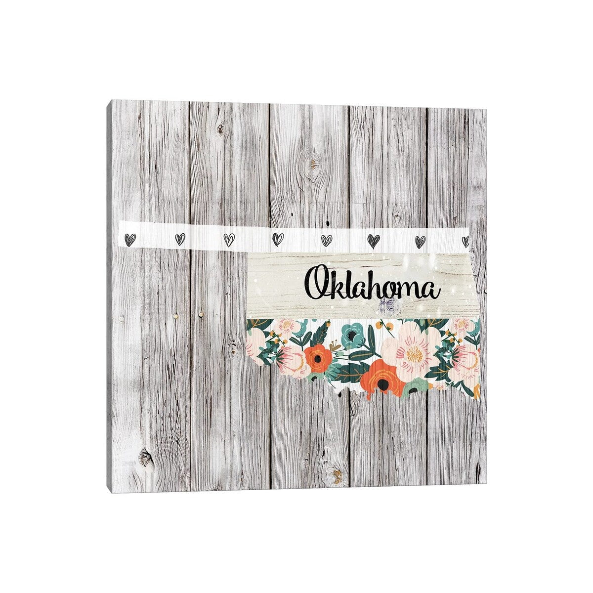 iCanvas "Oklahoma" by Front Porch Pickins Canvas Print