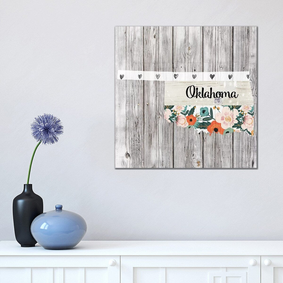 iCanvas "Oklahoma" by Front Porch Pickins Canvas Print