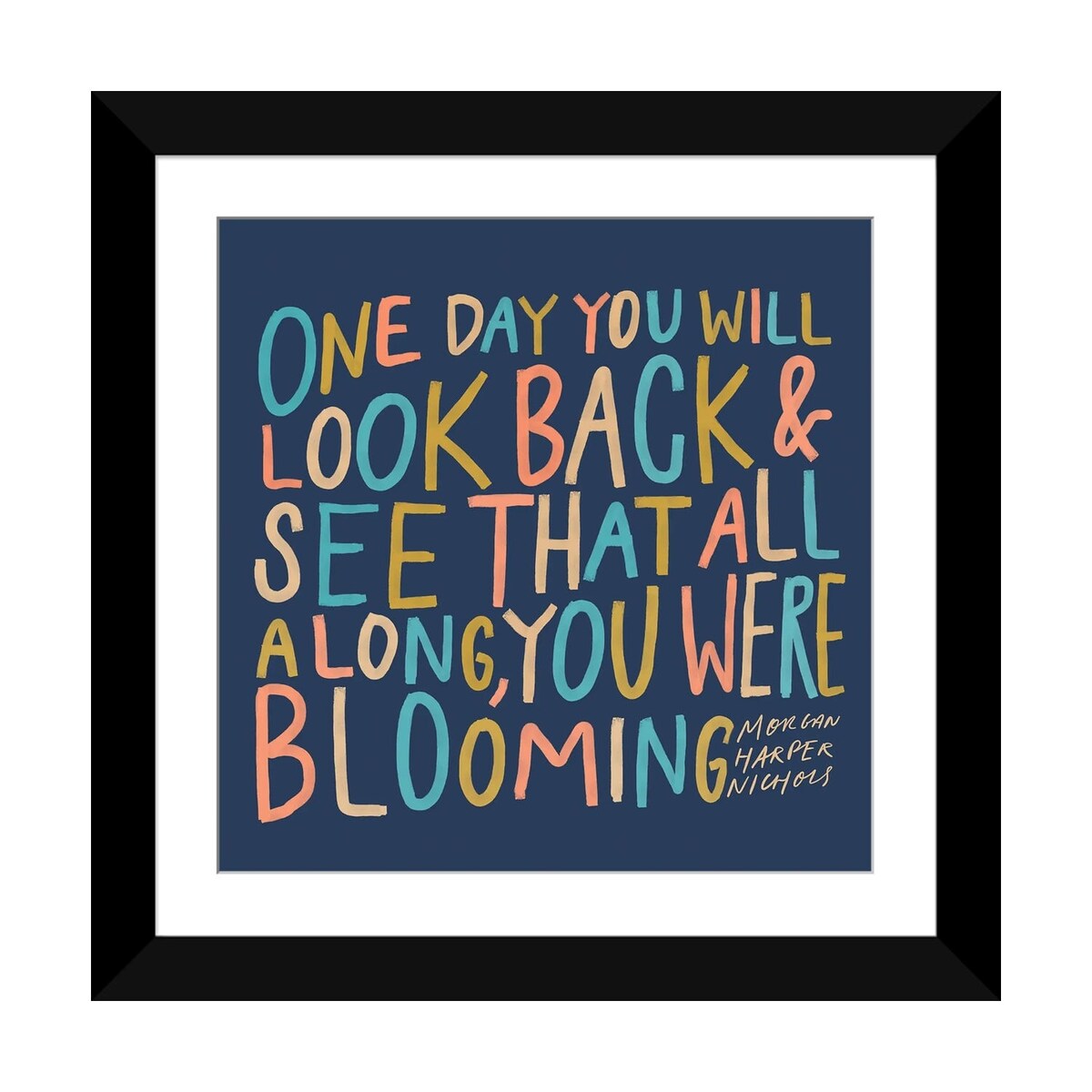 iCanvas "One Day Colorful" by Morgan Harper Nichols